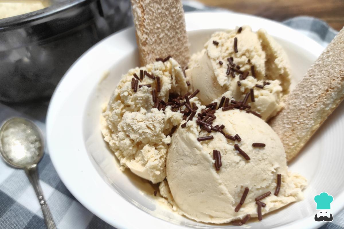 Receta de Helado de sambayón