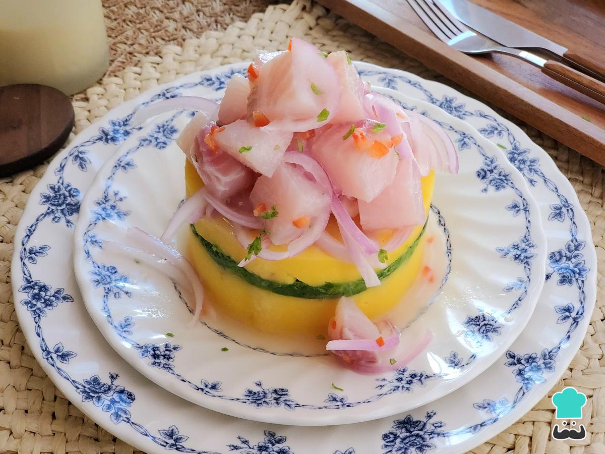 Receta de Causa acevichada