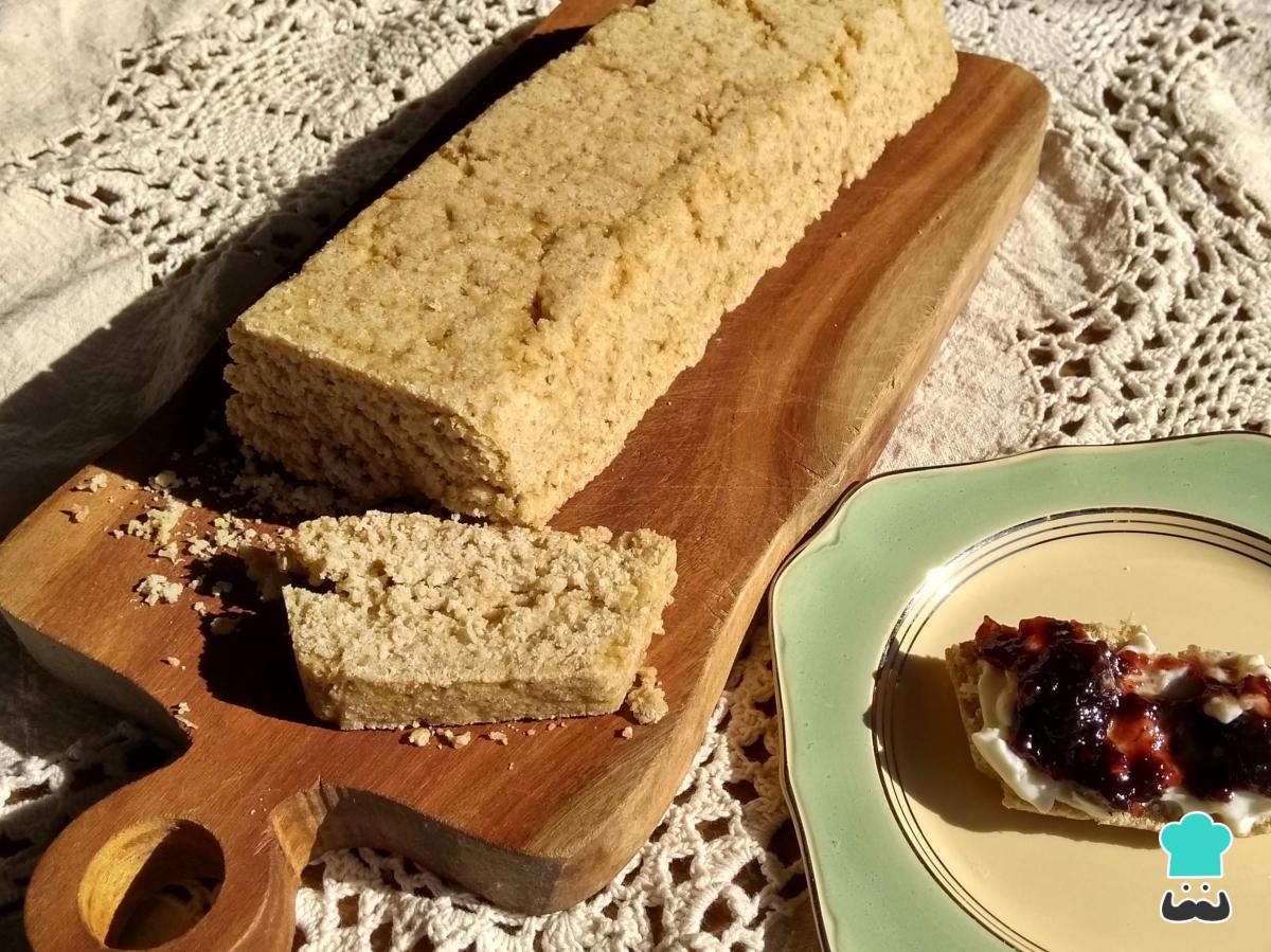 Receta de Pan de salvado de avena sin harina