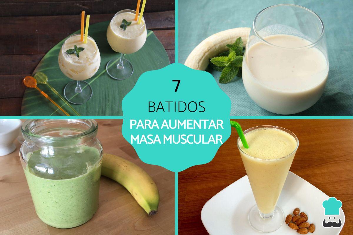 Batidos para aumentar masa muscular