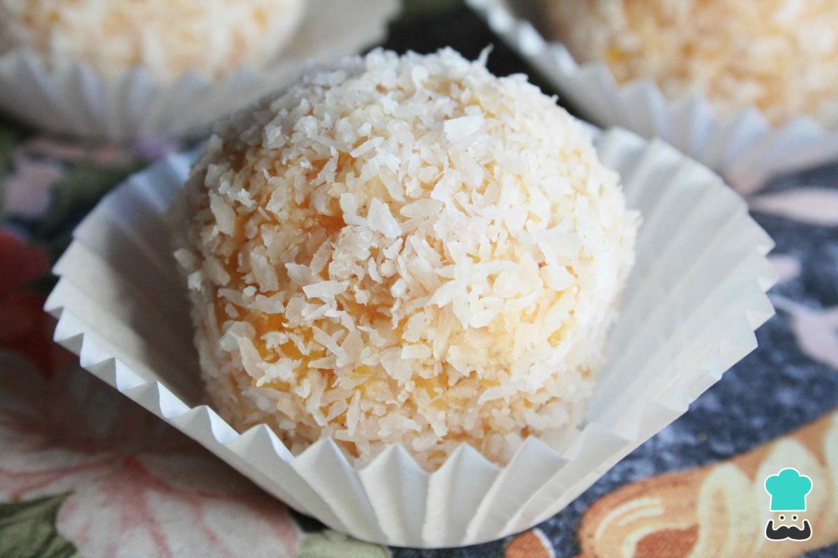 Receta de Bolitas de calabaza y coco