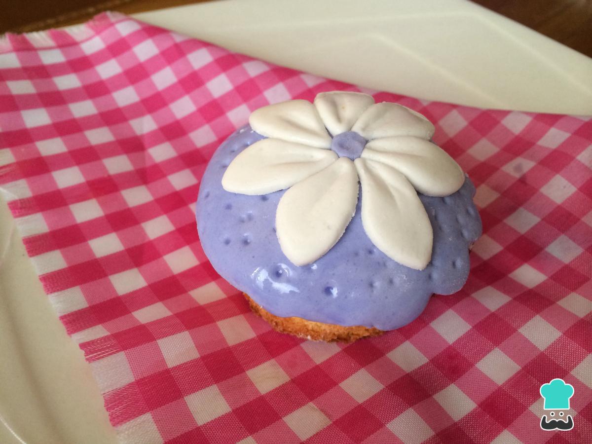 Receta de Fondant casero con nubes de azúcar