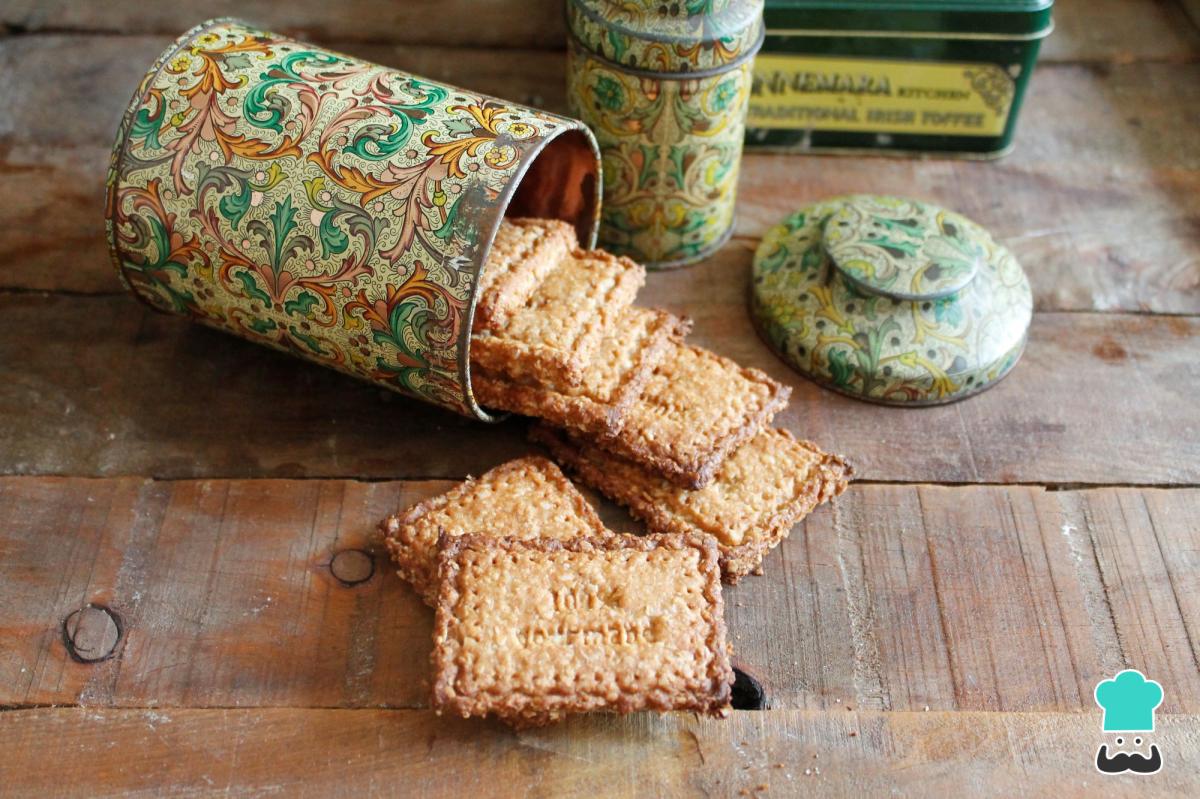 Receta de Galletas de avena fitness