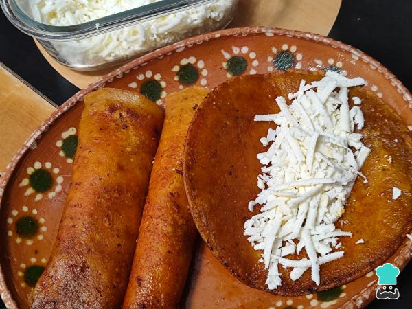 Receta de Enchiladas michoacanas - Paso 5