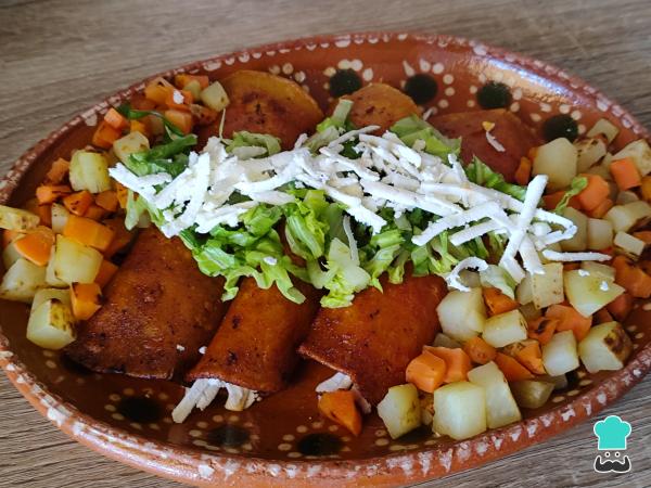 Receta de Enchiladas michoacanas - Paso 6