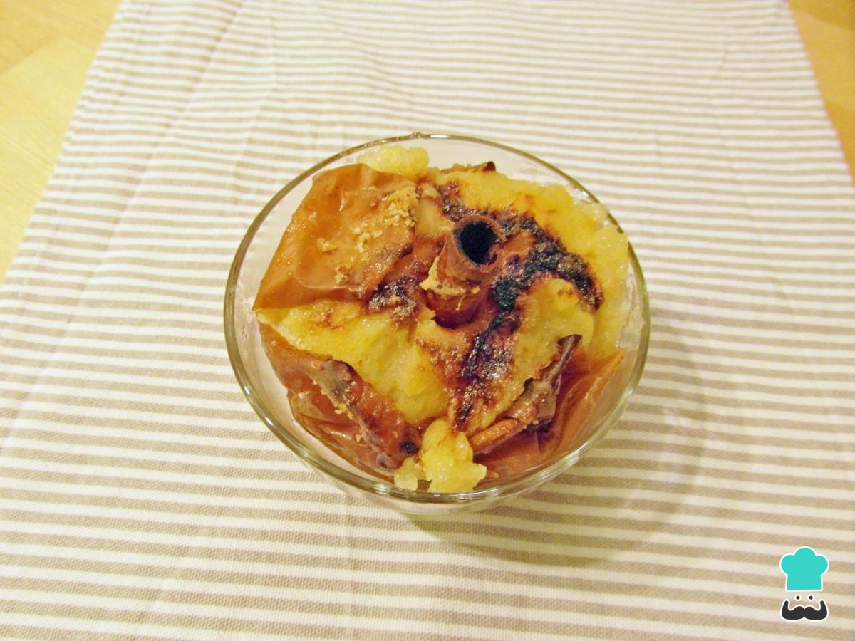 Receta de Manzana al horno con canela