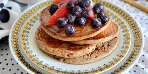 Receta de Panqueques de avena y banana sin huevo