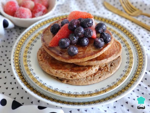 Receta de Panqueques de avena y banana sin huevo - Paso 7
