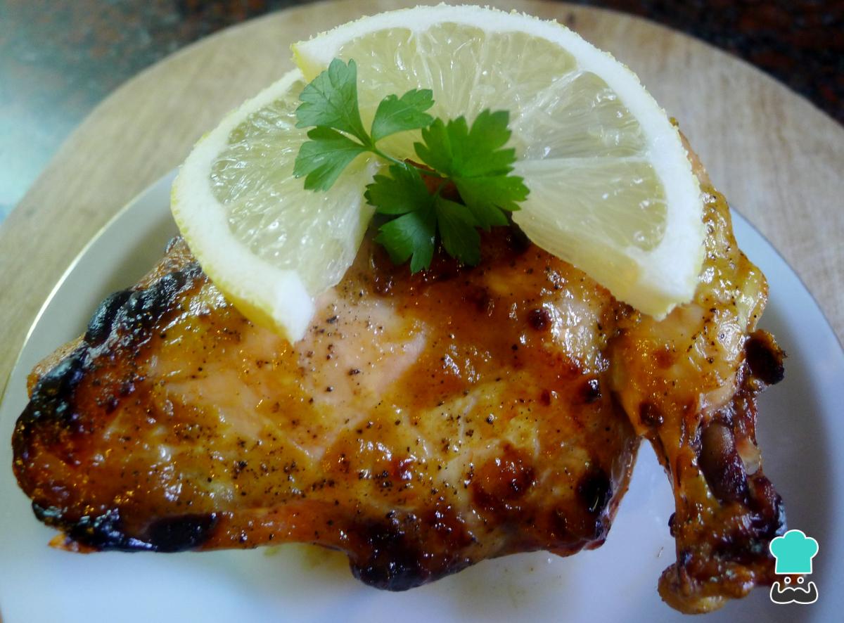 Receta de Pechuga de Pollo asada al Limón