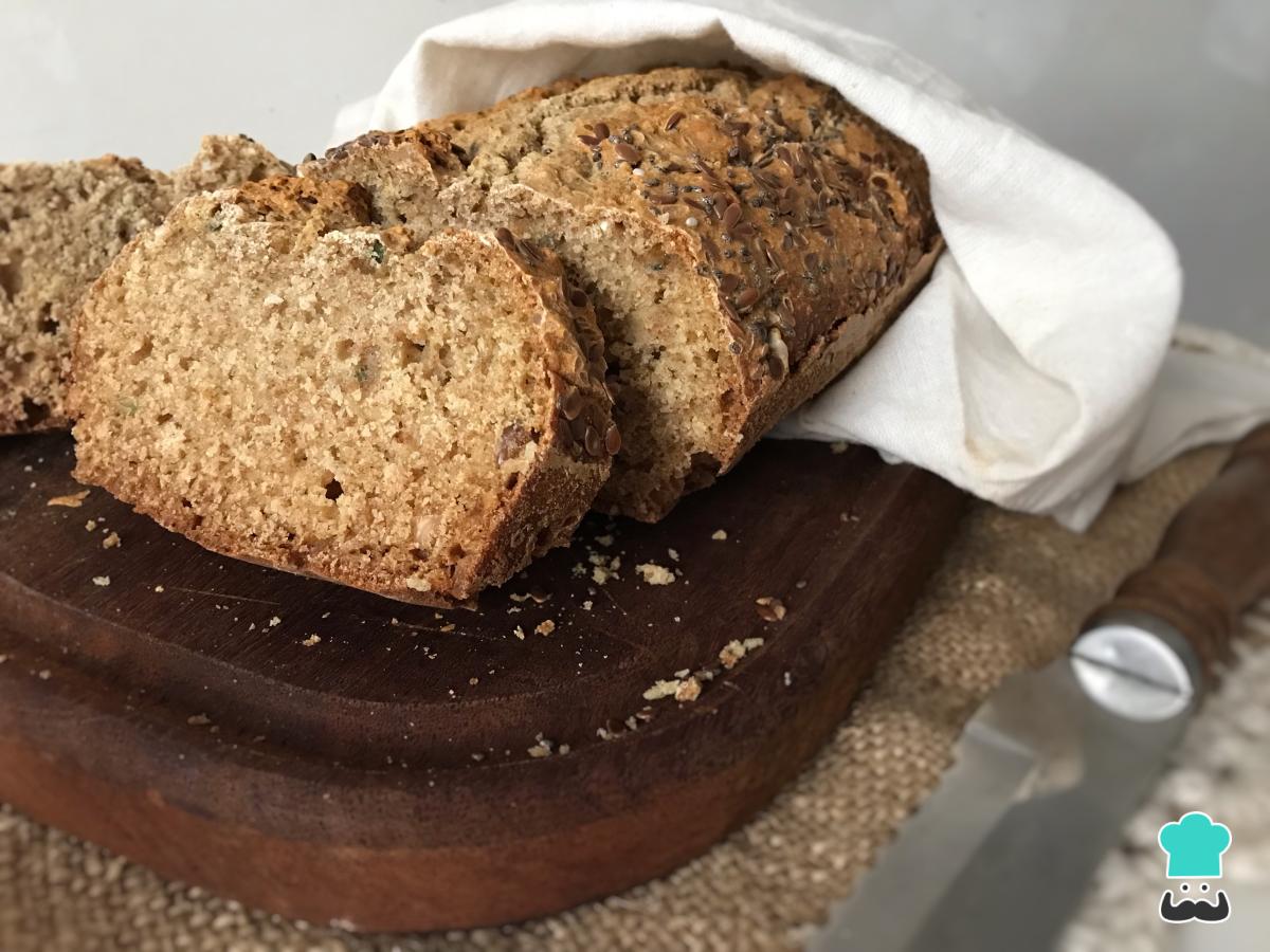 Receta de Pan integral sin levadura