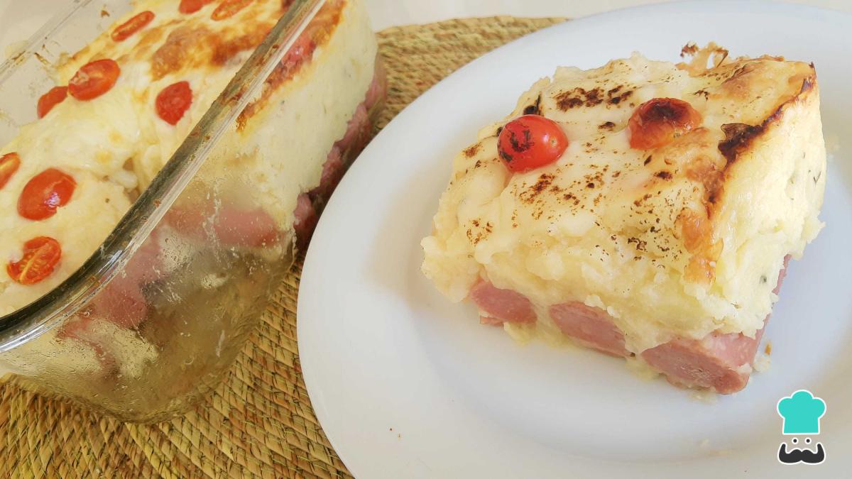 Receta de Pastel de salchichas