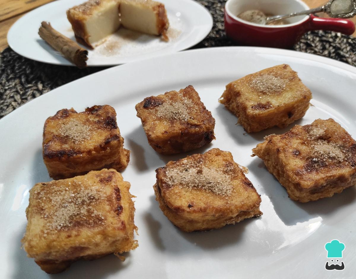 Receta de Leche frita gallega