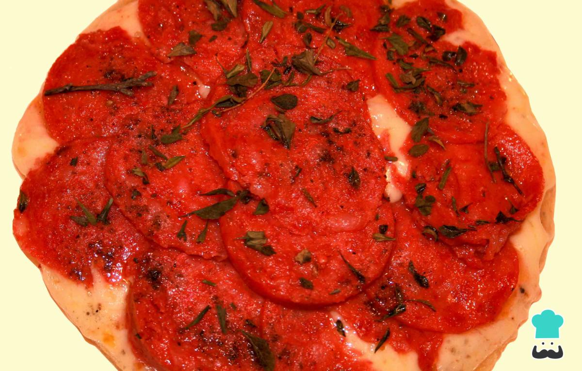 Receta de Pizza con harina de maíz