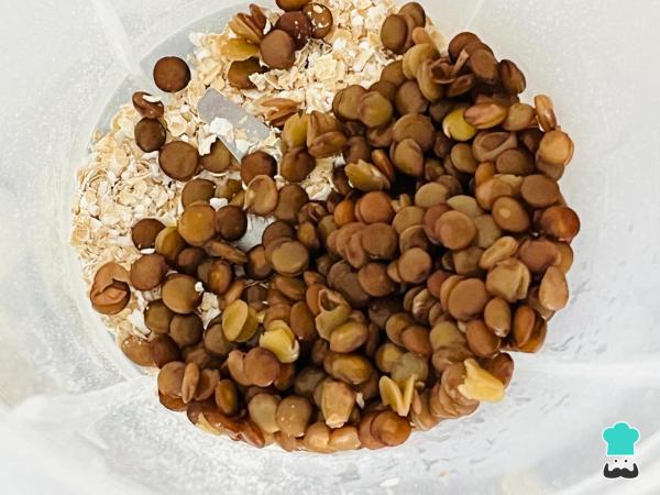 Receta de Pan de lentejas y avena - Paso 2