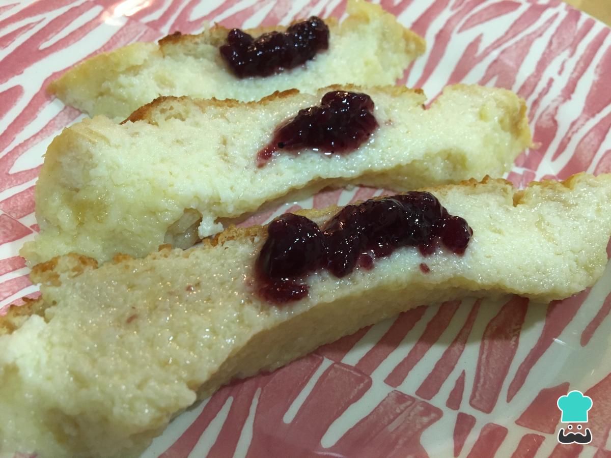 Receta de Pudin casero fácil y rápido