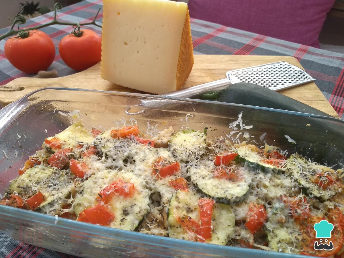 Receta de Pastel de calabacín y atún