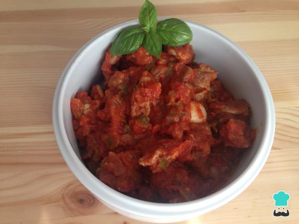 Receta de Carne con tomate - Paso 6