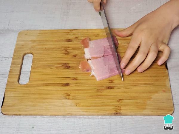 Receta de Coliflor con bechamel y bacon - Paso 3