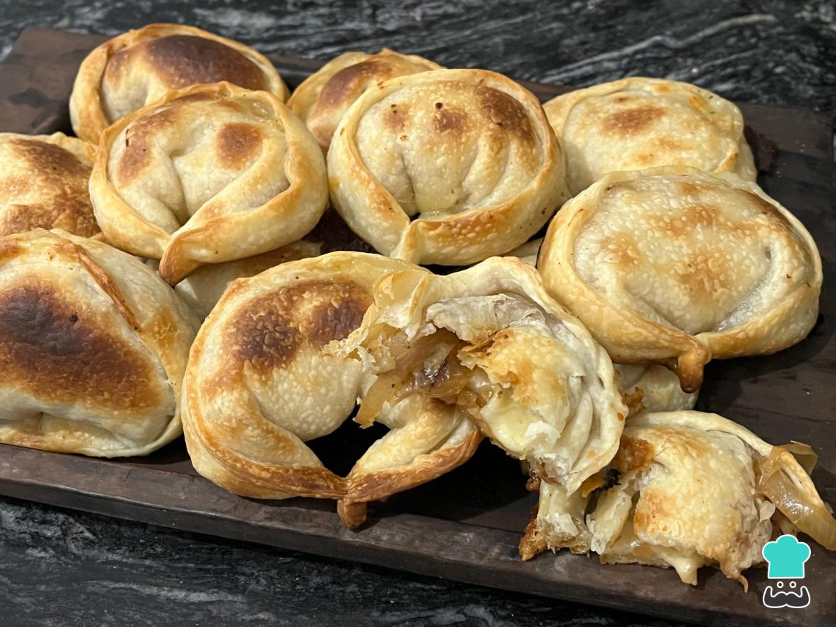 Receta de Empanadas de queso y cebolla