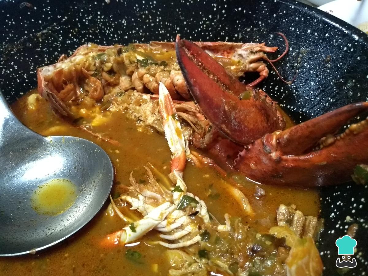 Receta de Caldereta de marisco