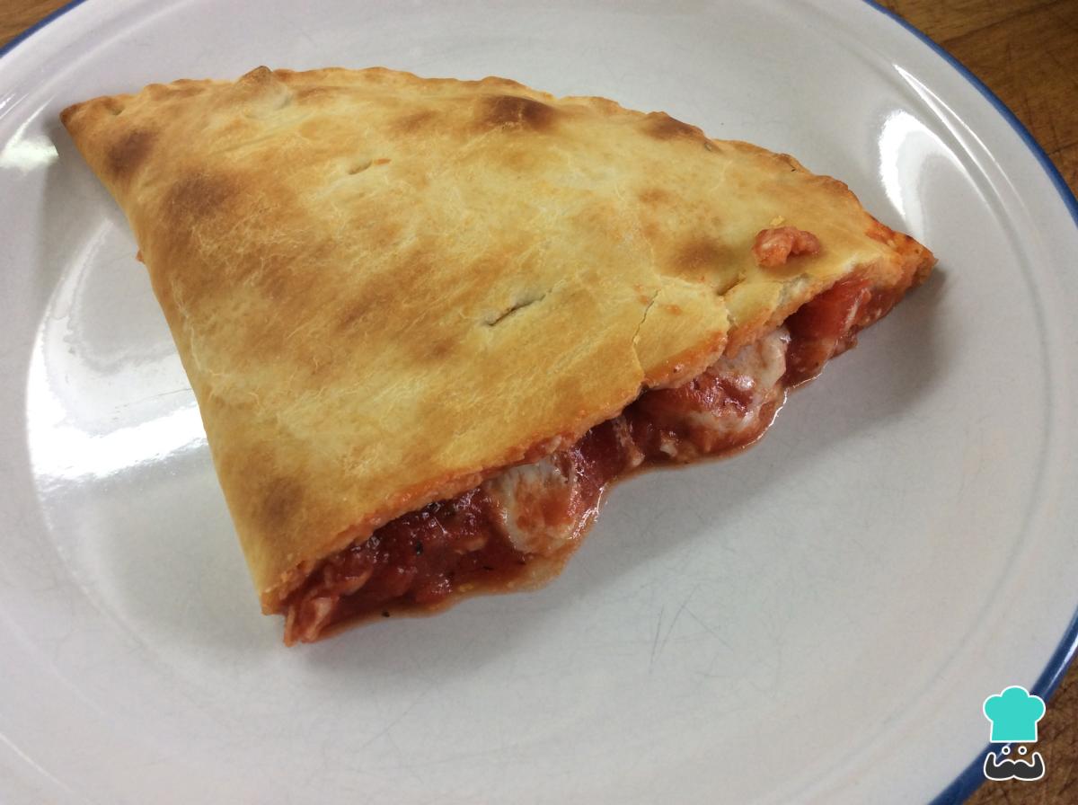 Receta de Calzone de jamón y queso