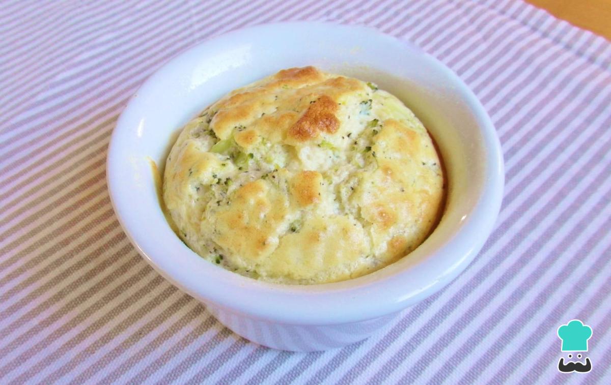 Receta de Soufflé de queso y brócoli