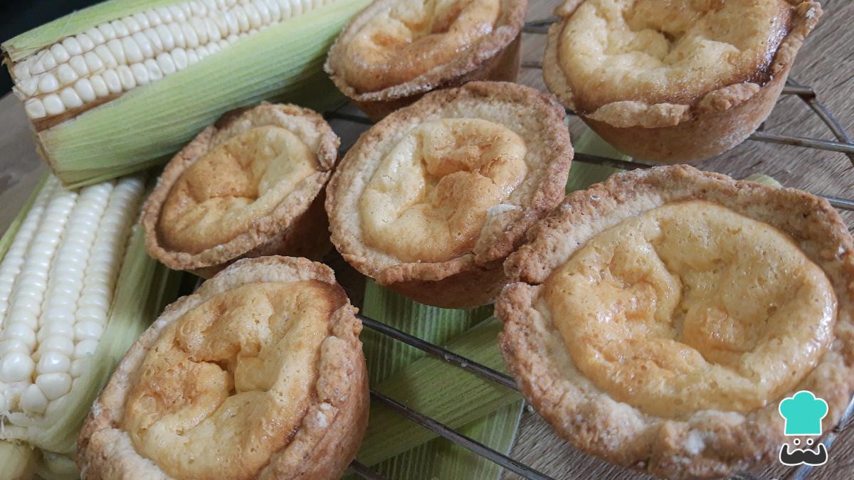 Receta de Cubiletes de elote