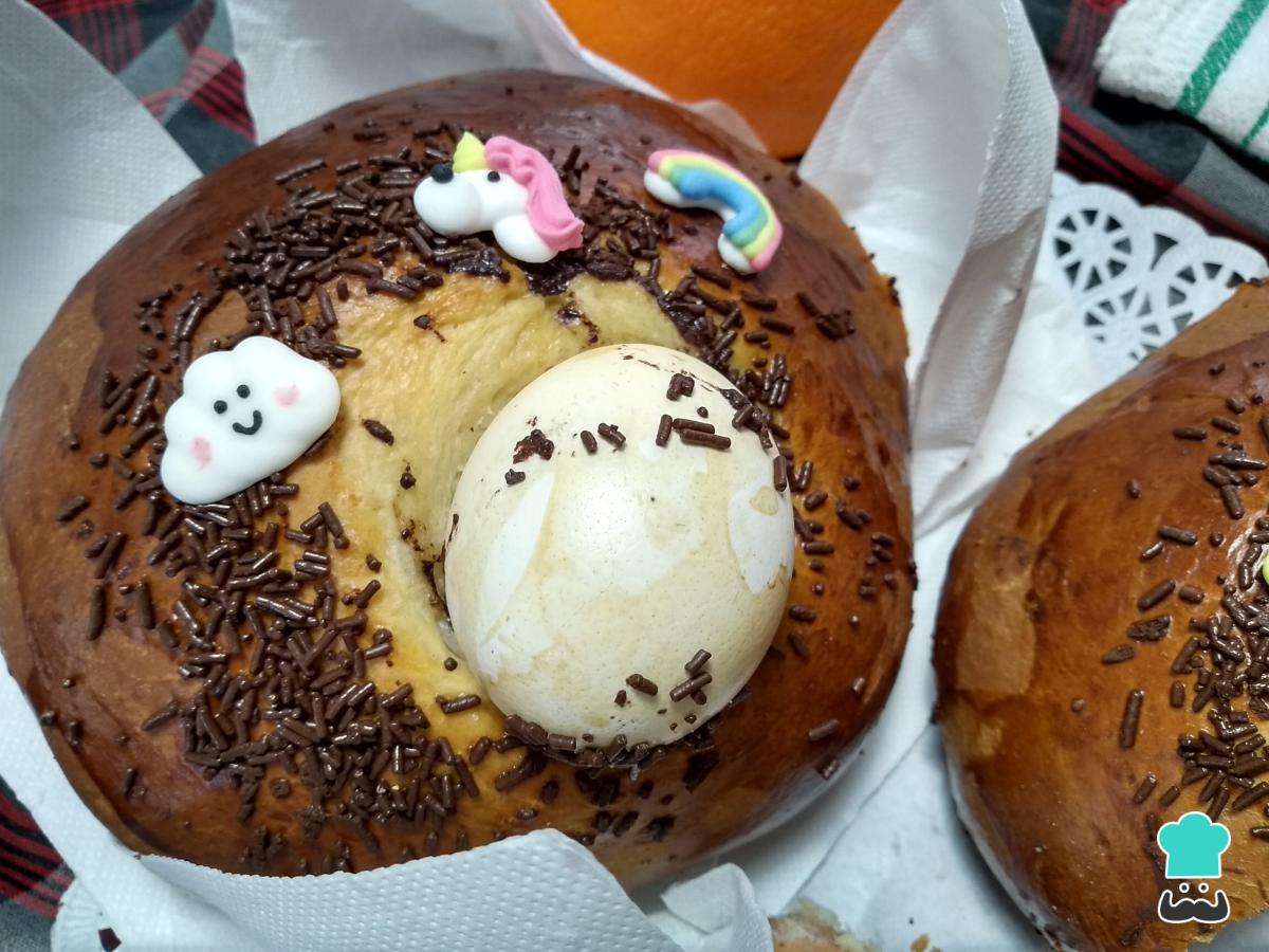 Receta de Mona de pascua
