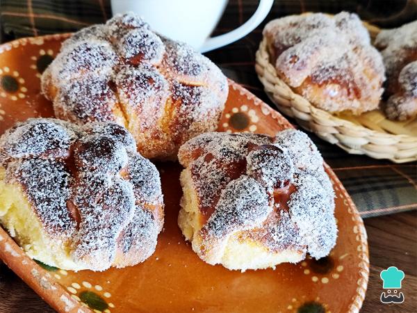 Receta de Mini pan de muerto