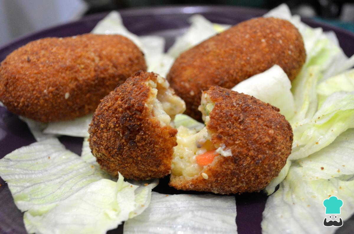 Receta de Croquetas de verduras y queso