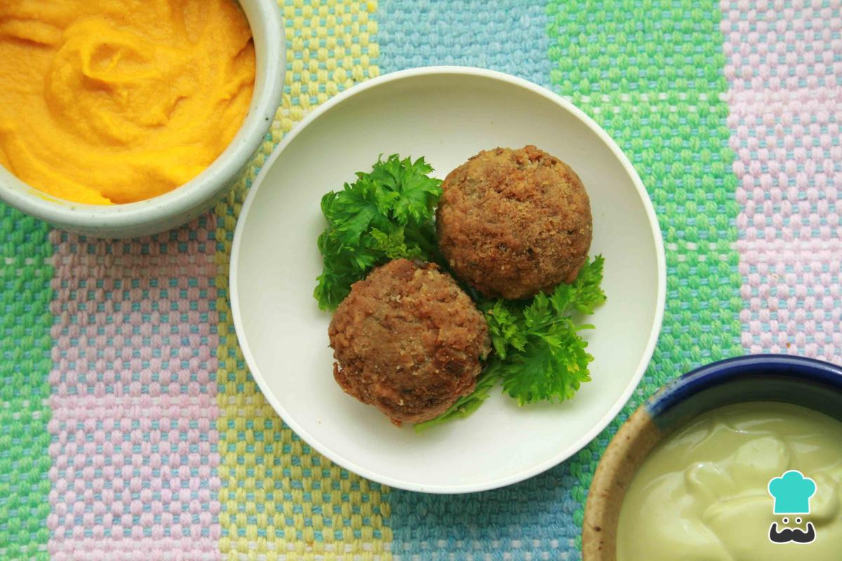 Receta de Croquetas de lentejas veganas