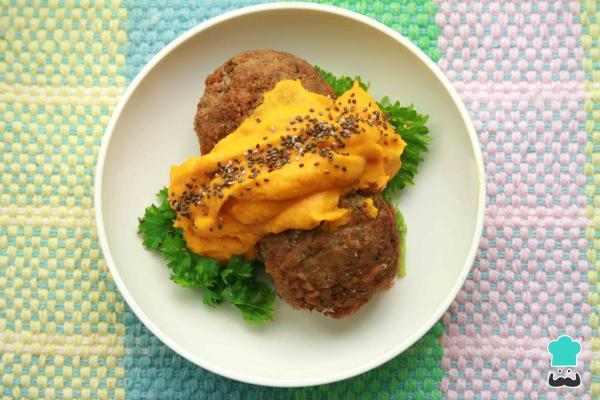 Receta de Croquetas de lentejas veganas - Paso 7