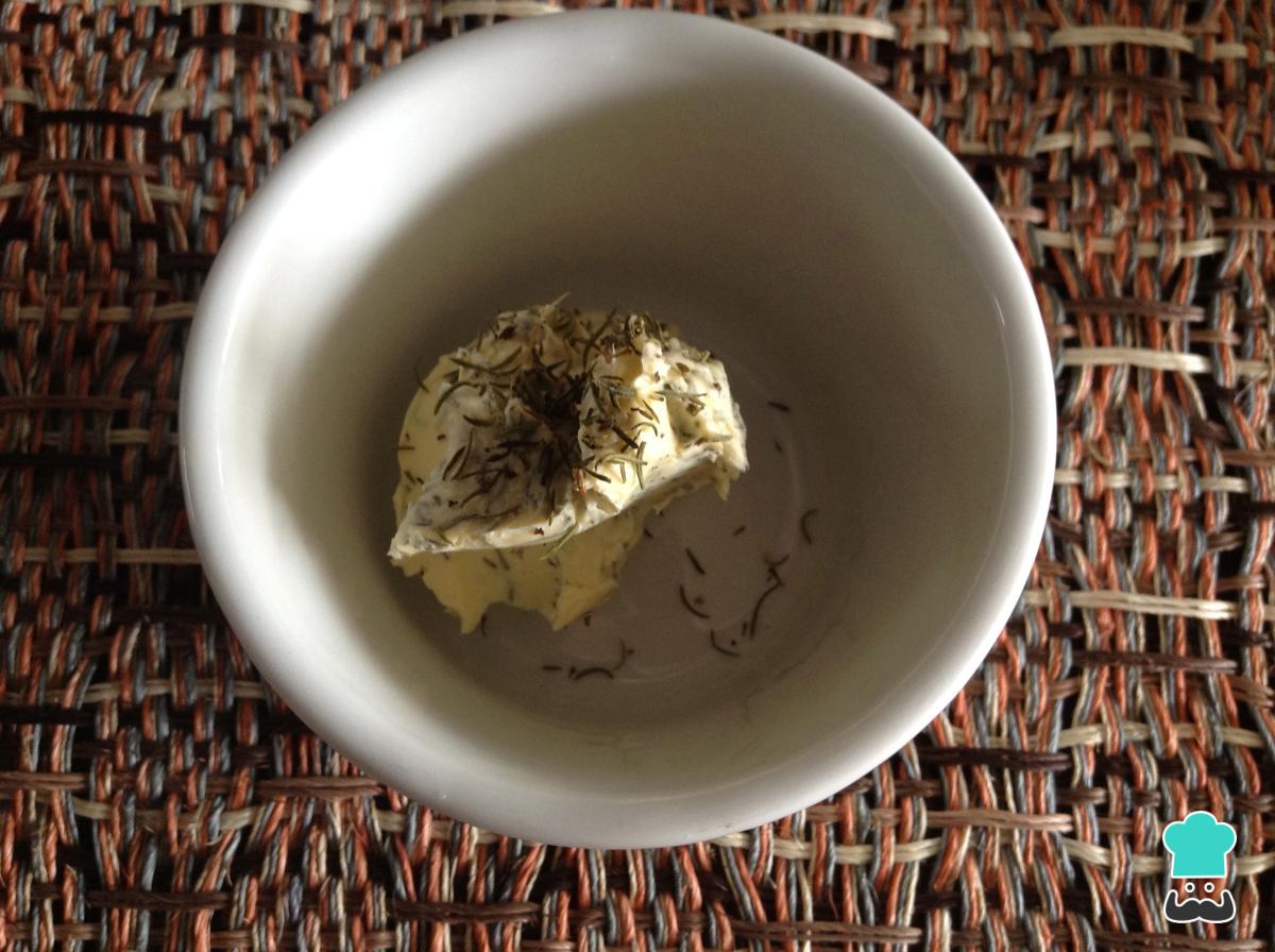 Receta de Mantequilla de romero