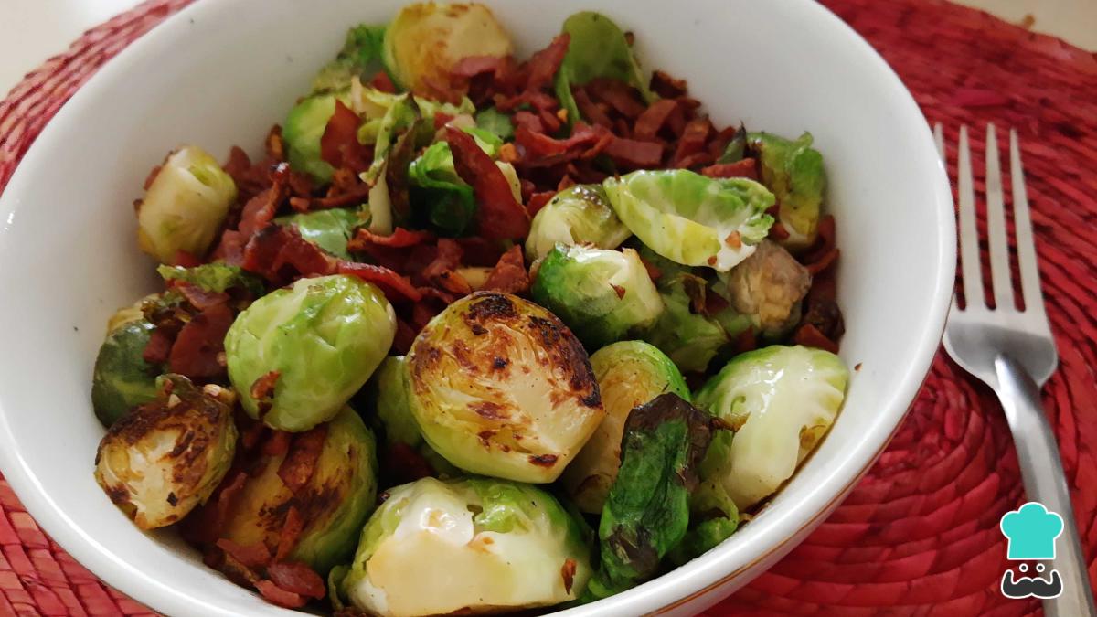 Receta de Repollitos de Bruselas salteados