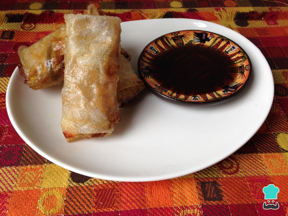 Receta de Rollitos de primavera fritos