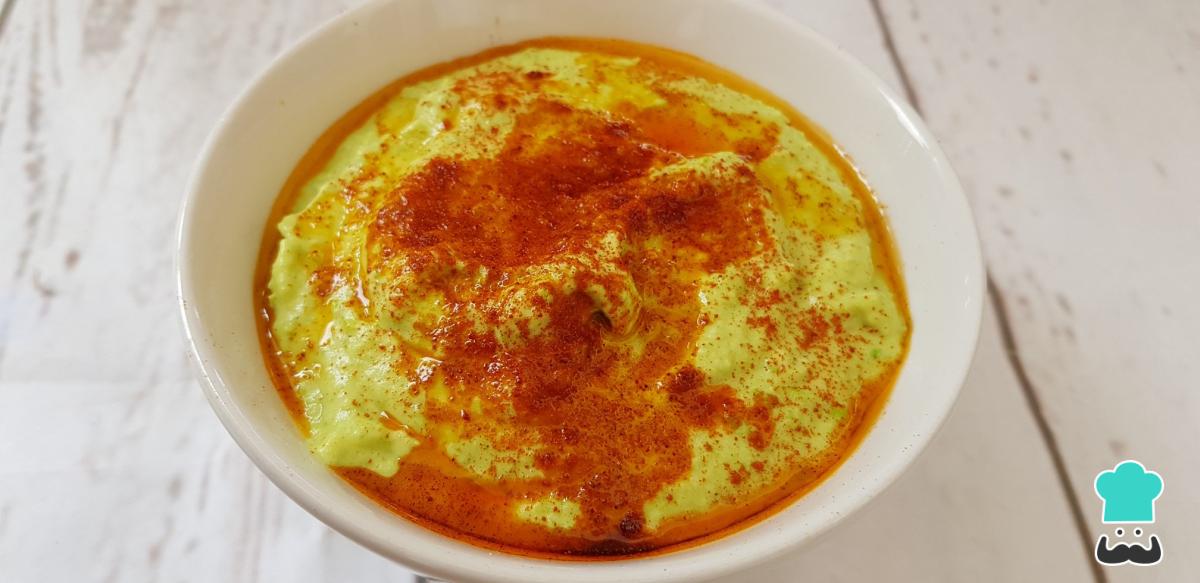 Receta de Crema fría de guisantes congelados