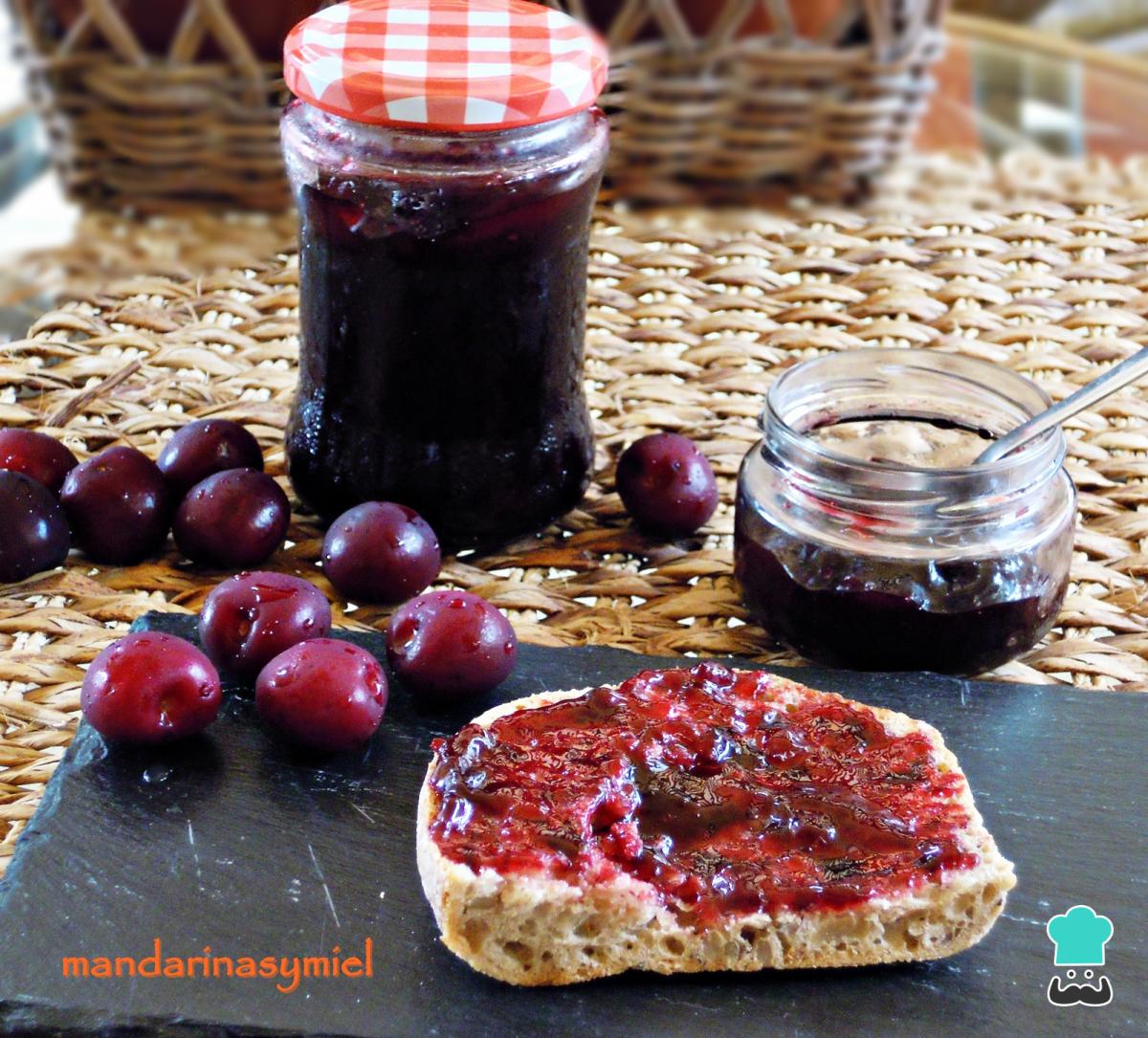 Receta de Mermelada de cerezas casera