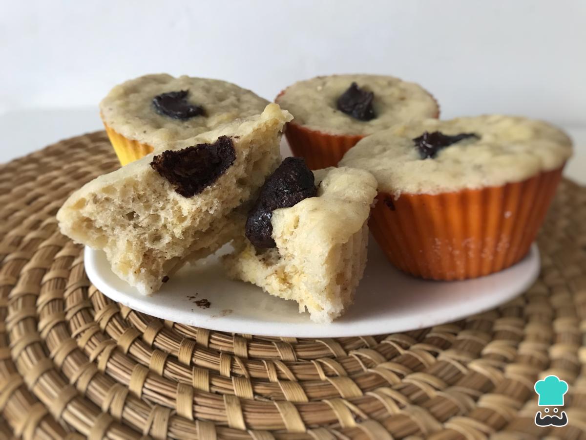 Receta de Magdalenas en el microondas