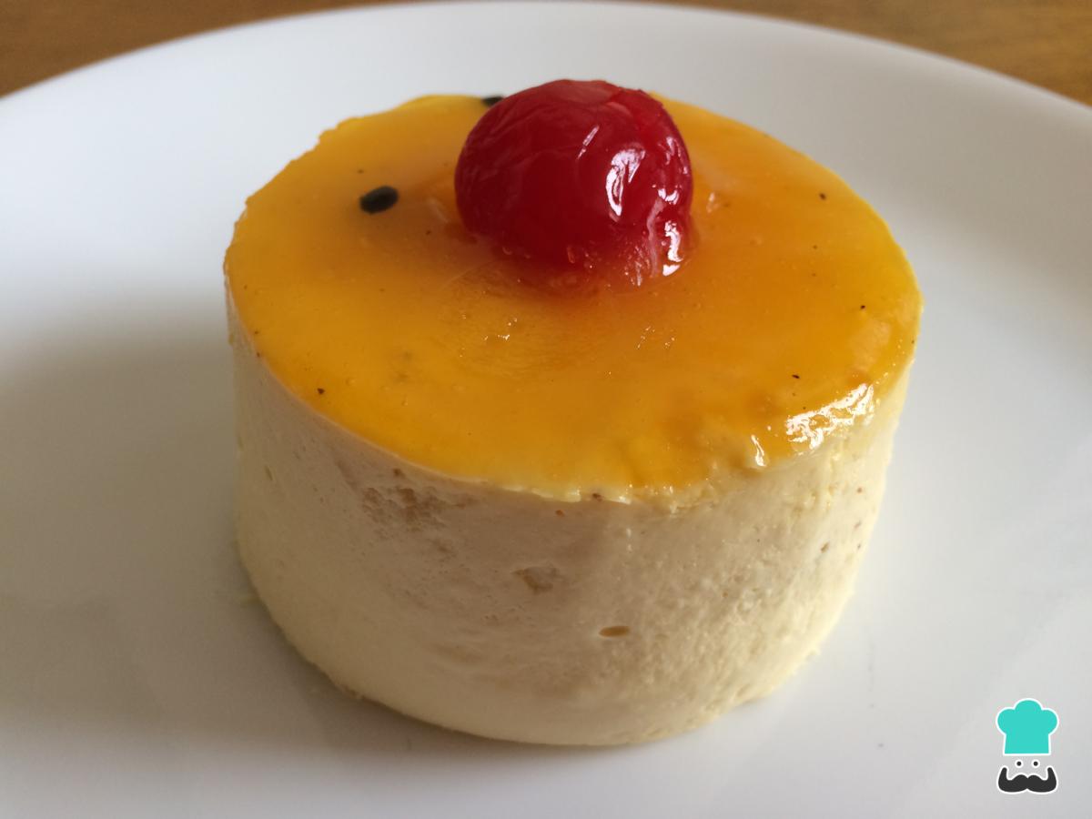 Receta de Flan de maracuyá