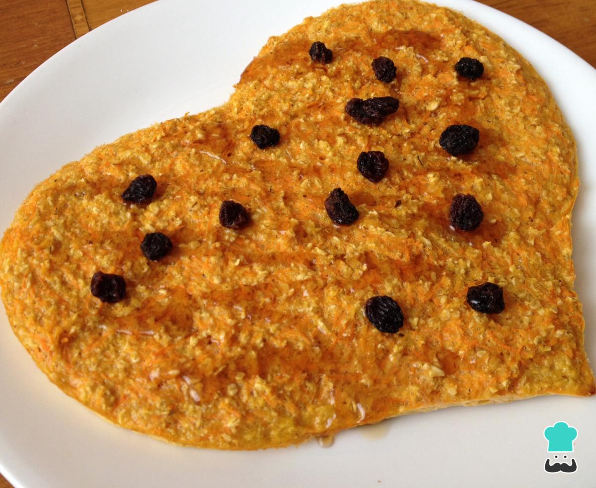 Receta de Tarta de zanahoria y avena saludable