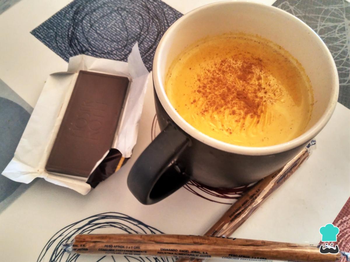 Golden milk fácil (leche dorada)