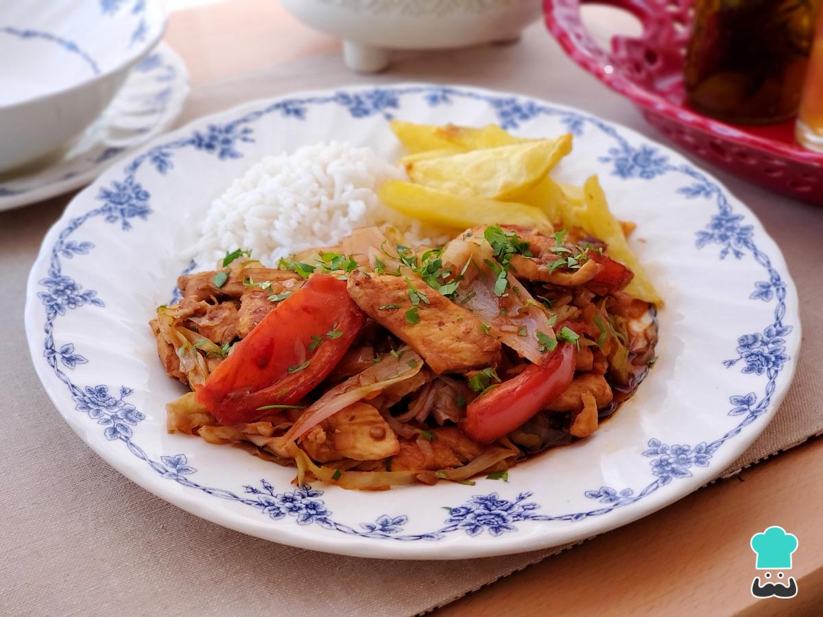 Receta de Saltadito de repollo
