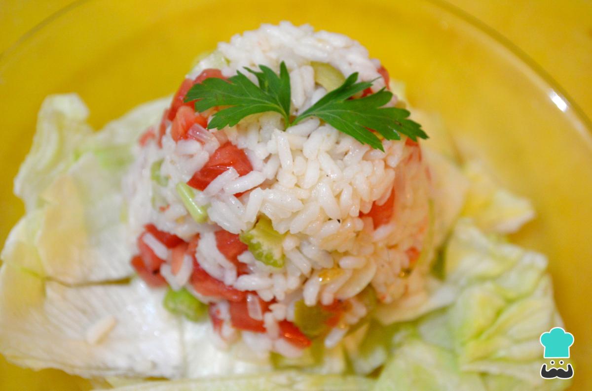 Receta de Ensalada de arroz