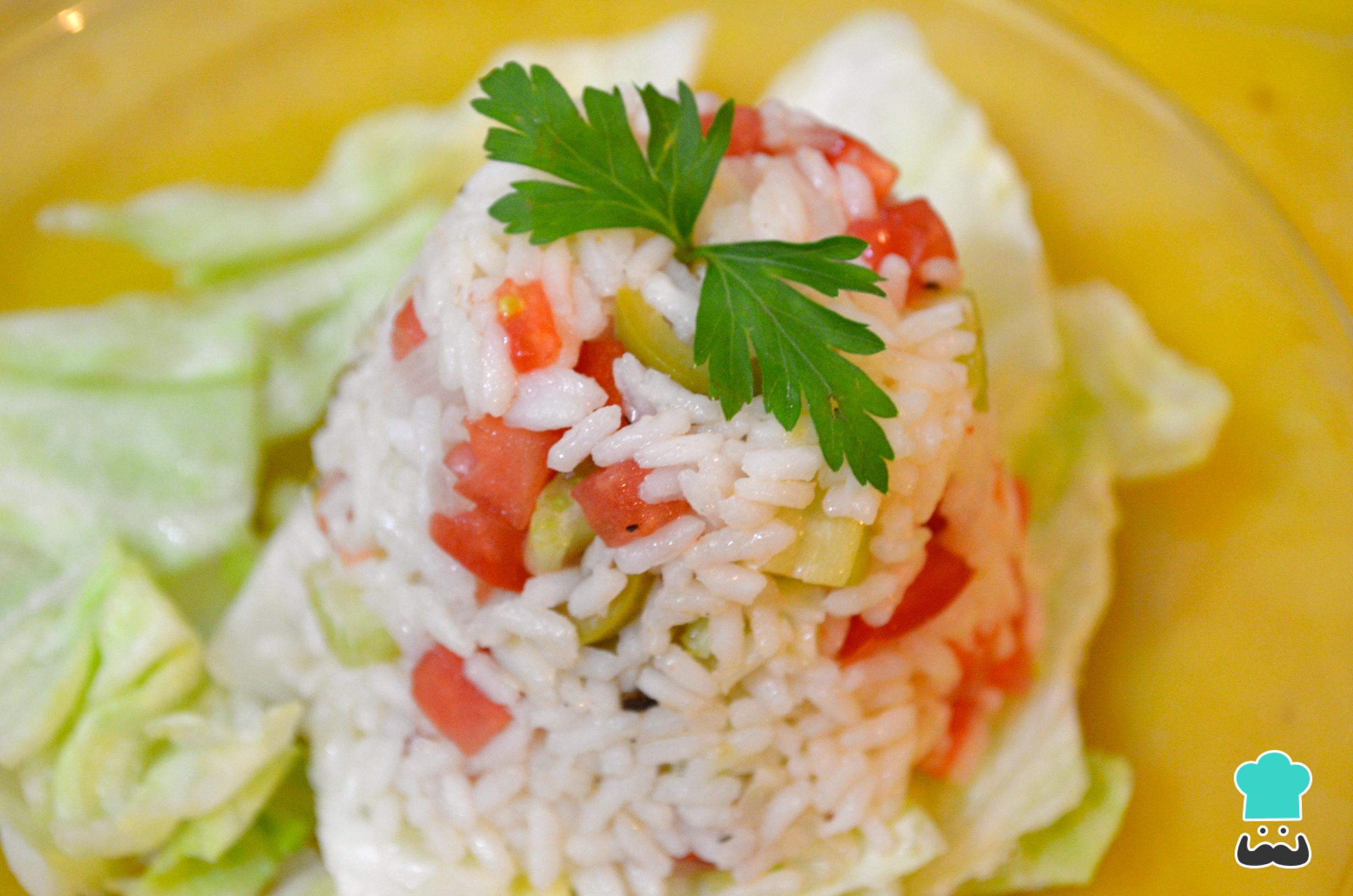 Ensalada De Arroz - Fácil