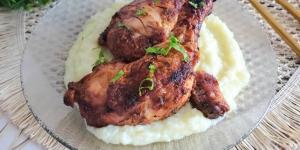 Receta de Puré de papa con pollo