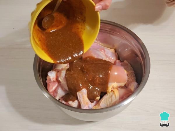 Receta de Puré de papa con pollo - Paso 5