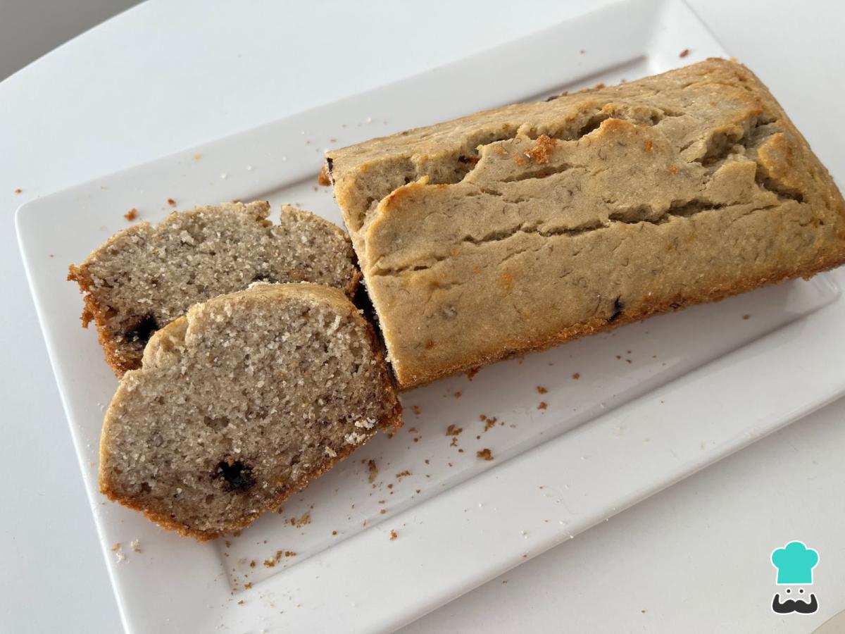 Receta de Budín de banana con harina de arroz