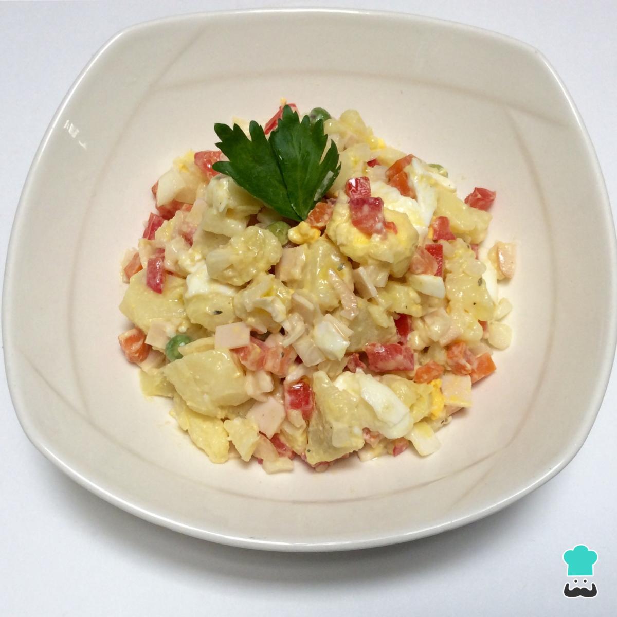 Receta de Ensalada campera de patatas
