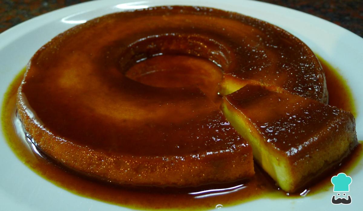 Receta de Flan de Queso a la Naranja
