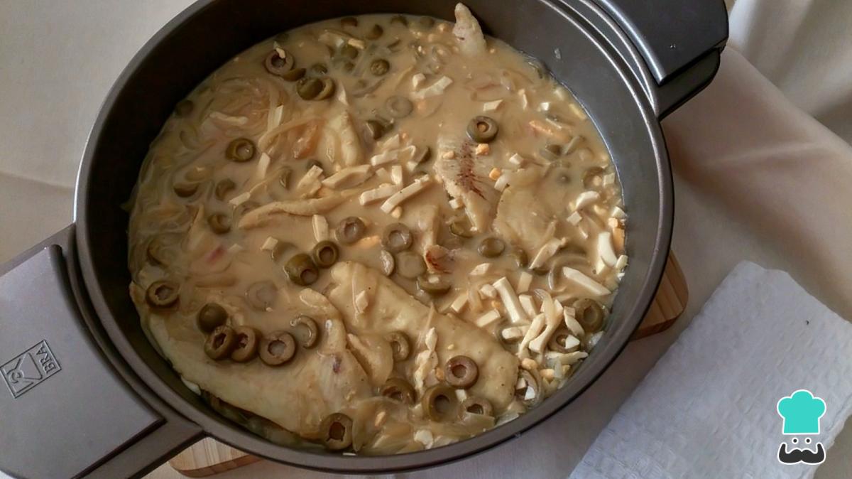 Receta de Merluza a la valenciana